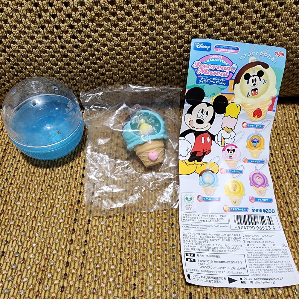 [NEW] Disney Tinker Bell Keychain / Capsule Toy / Gacha Toy / Disney Keychain